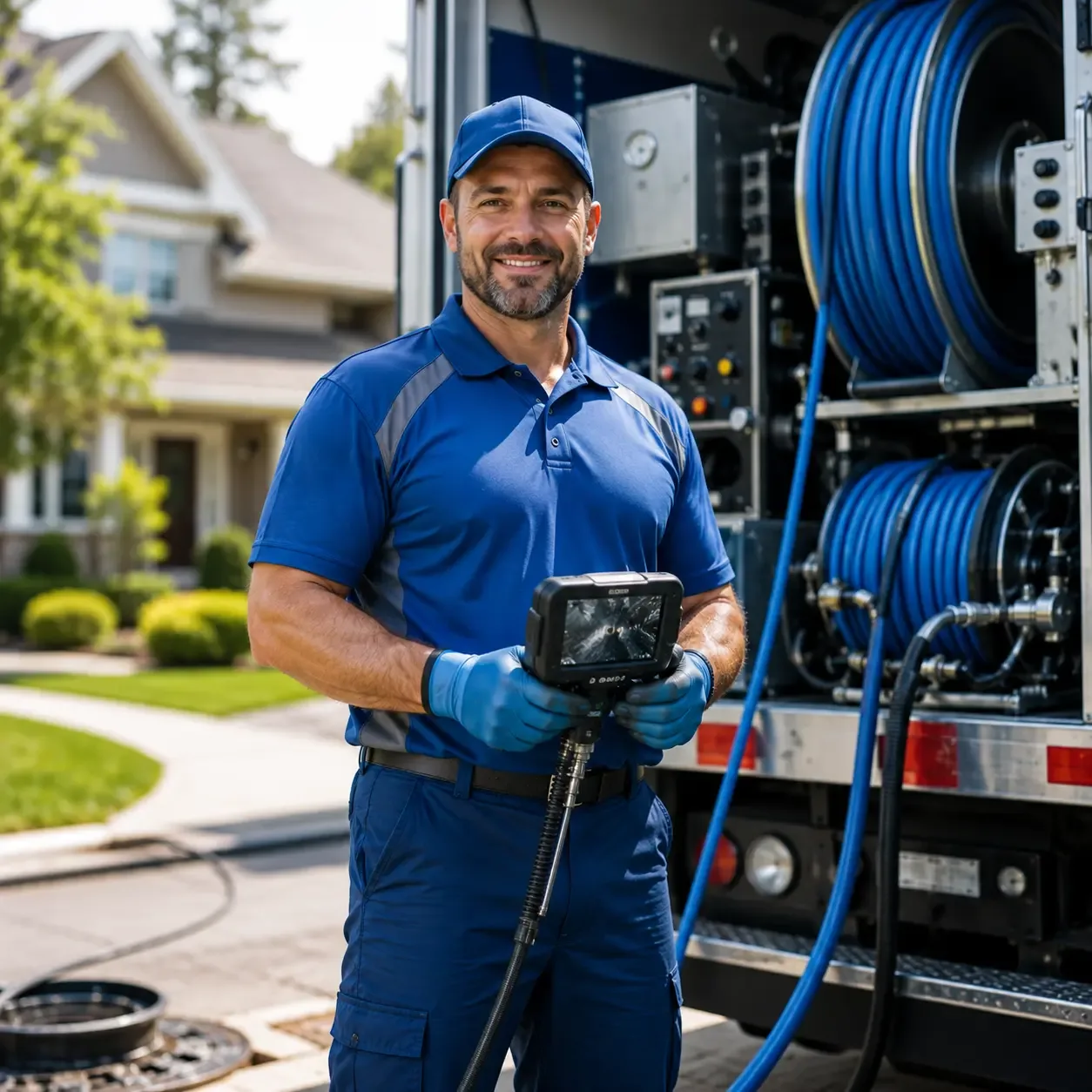 Local outdoor drain cleaning specialists in Plover, WI